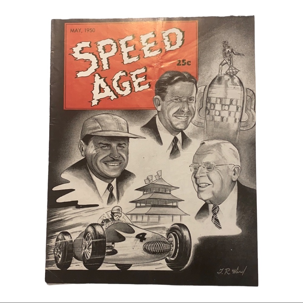 SPEED AGE RACING MAGAZINE VOL. 4 NO. 1 MAY 1950